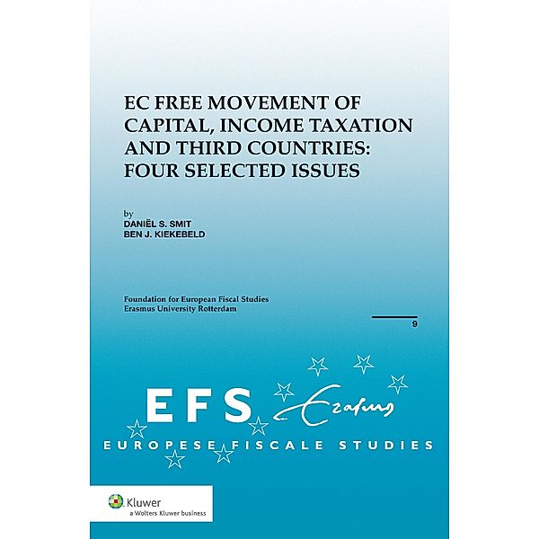 EC Free Movement of Capital, Corporate Income Taxation and Third Countries