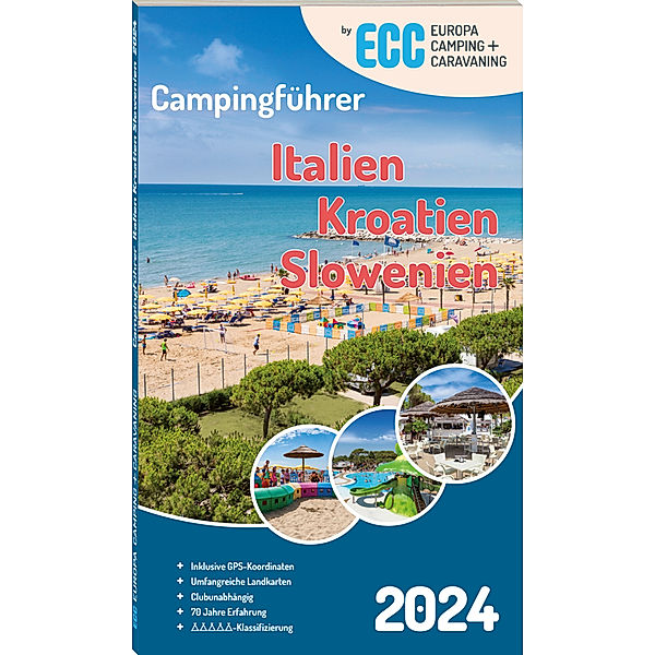 ECC Campingführer Italien / Kroatien / Slowenien 2024