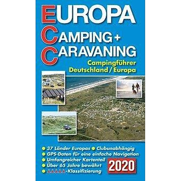 ECC - Europa Camping- + Caravaning-Führer 2020