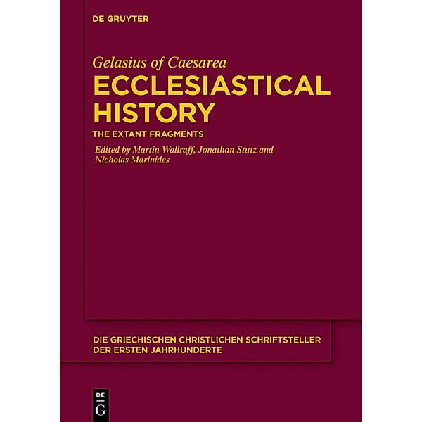 Ecclesiastical History, Gelasius of Caesarea