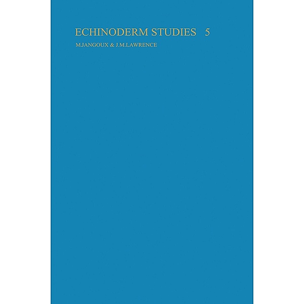 Echinoderm studies 5 (1996), Michel Jangoux