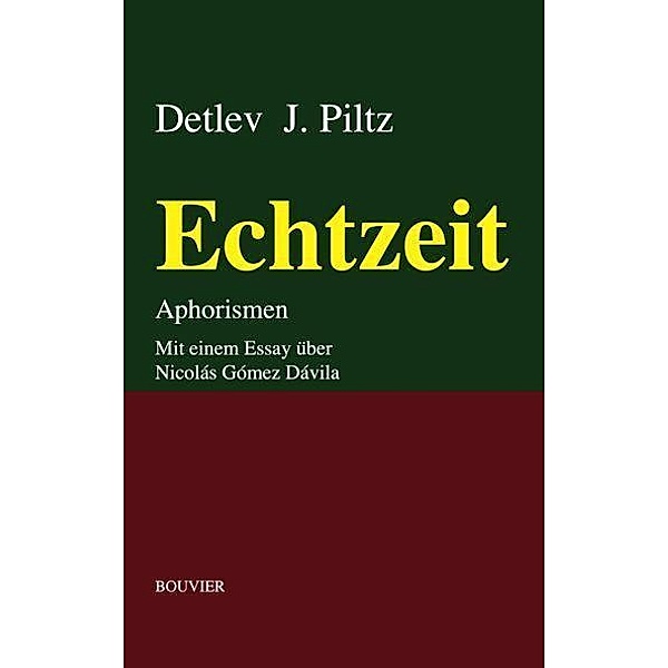 Echtzeit, Detlev J Piltz