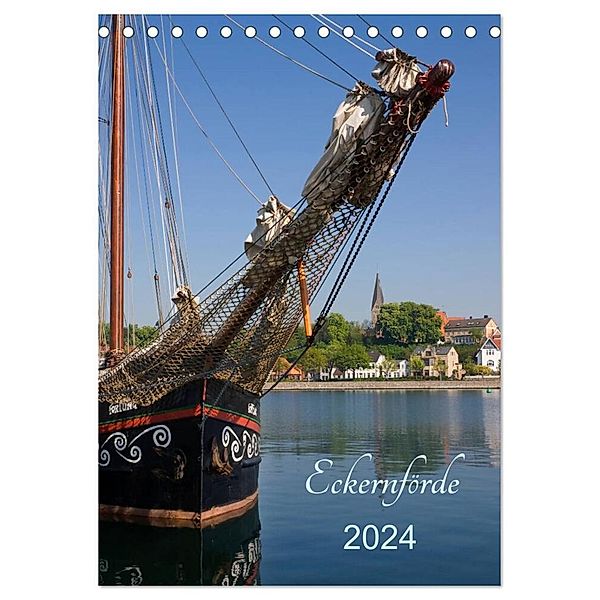 Eckernförde (Tischkalender 2024 DIN A5 hoch), CALVENDO Monatskalender, Klaus Kolfenbach