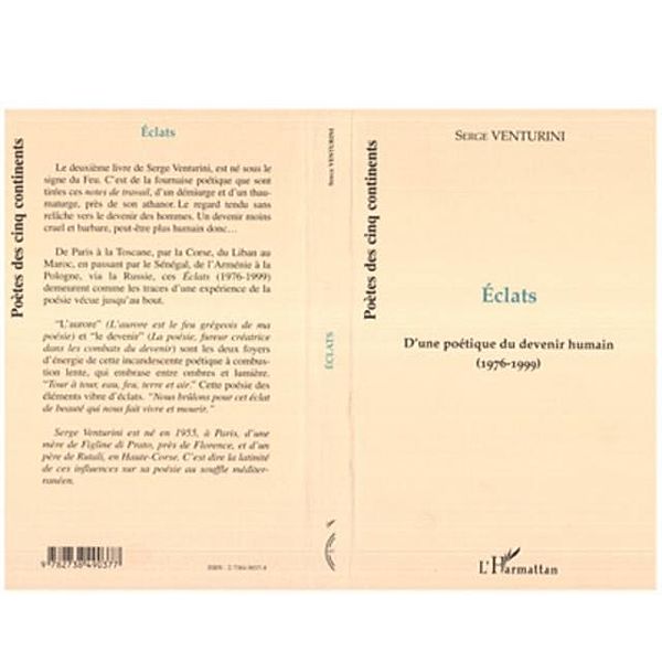 ECLATS / Hors-collection, Serge Venturini