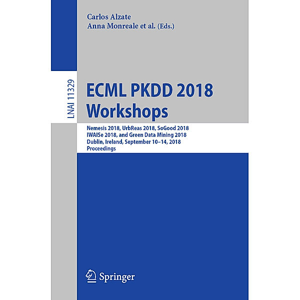 ECML PKDD 2018 Workshops