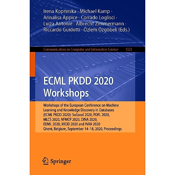 ECML PKDD 2020 Workshops / Communications in Computer and Information Science Bd.1323