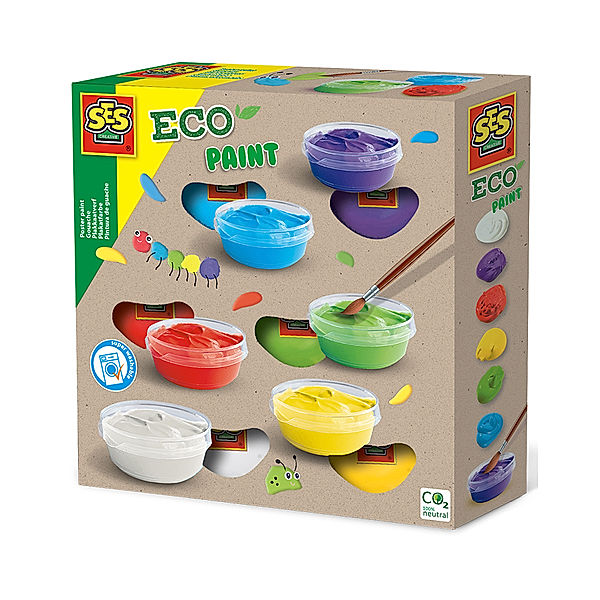 SES Creative Eco Plakatfarbe 6er-Pack