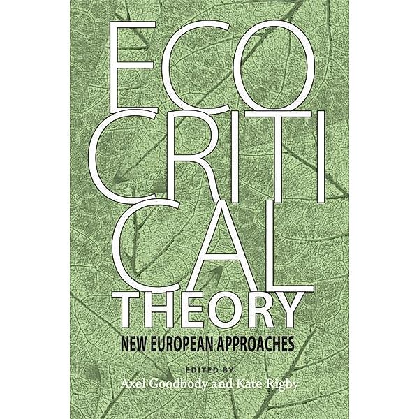 Ecocritical Theory / Under the Sign of Nature