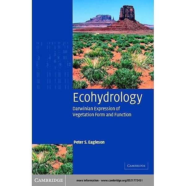 Ecohydrology, Peter S. Eagleson