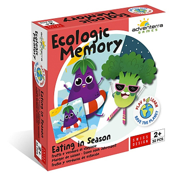 Ecologic Memory: Essen nach Jahreszeit (Kinderspiel), adventerra games