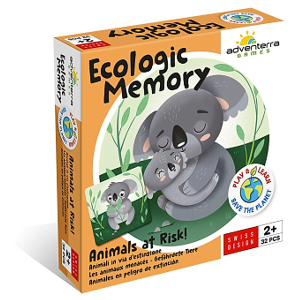 Ecologic Memory: Gefährdete Tiere (Kinderspiel), adventerra games