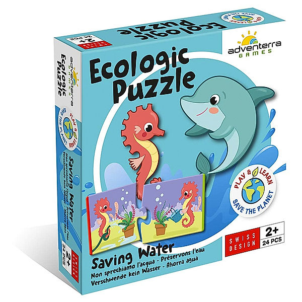 OBILO Ecologic Puzzle: Verschwende kein Wasser (Kinderspiel), adventerra games