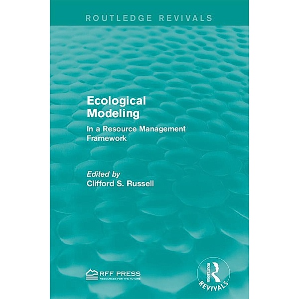 Ecological Modeling / Routledge Revivals
