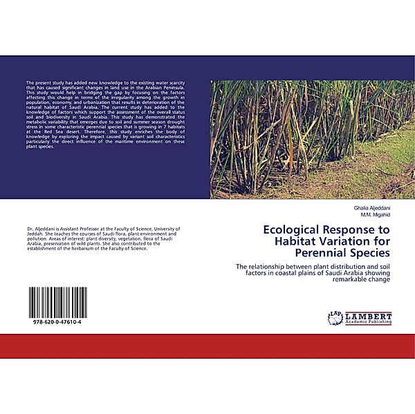 Ecological Response to Habitat Variation for Perennial Species, Ghalia Aljeddani, M. M. Migahid