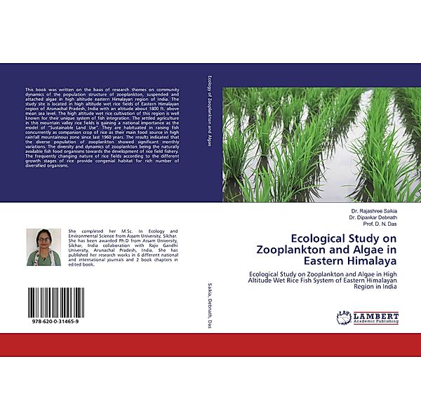 Ecological Study on Zooplankton and Algae in Eastern Himalaya, Rajashree Saikia, Dipankar Debnath, D. N. Das