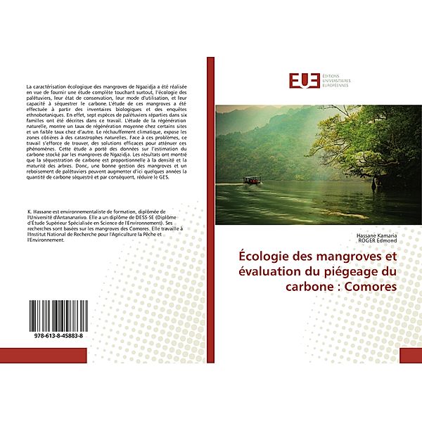 Écologie des mangroves et évaluation du piégeage du carbone : Comores, Hassane Kamaria, ROGER Edmond