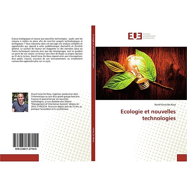 Ecologie et nouvelles technologies, David Veras Da Rosa