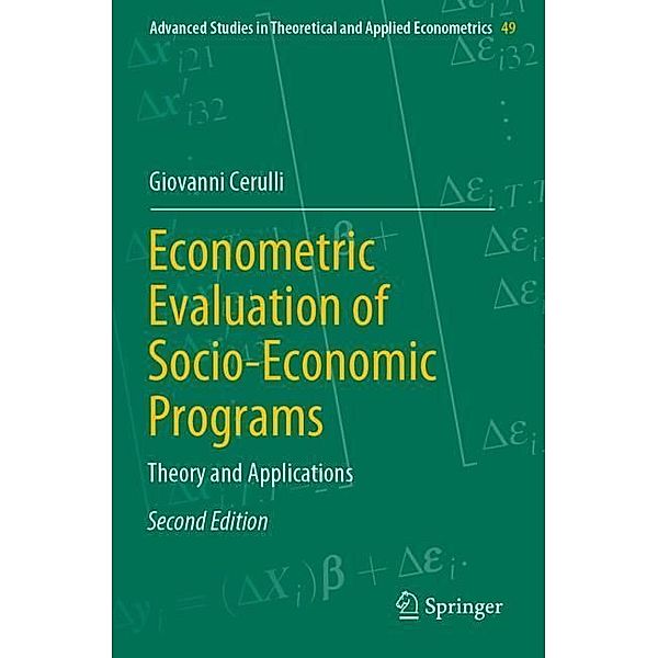 Econometric Evaluation of Socio-Economic Programs, Giovanni Cerulli