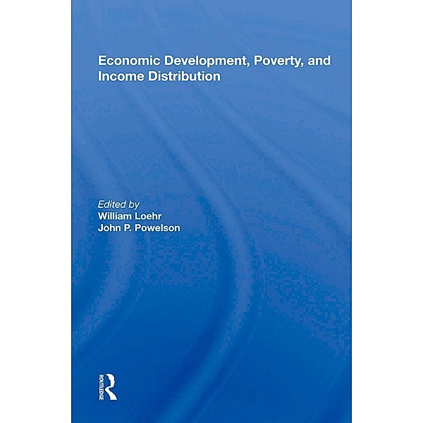 Economic Development, Poverty, And Income Distribution