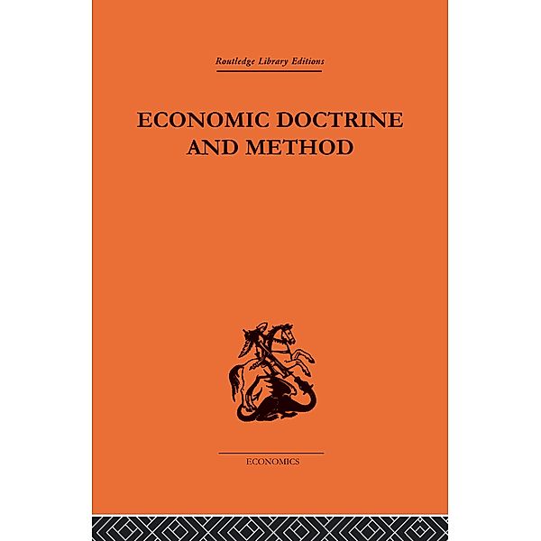 Economic Doctrine and Method, Joseph Schumpeter