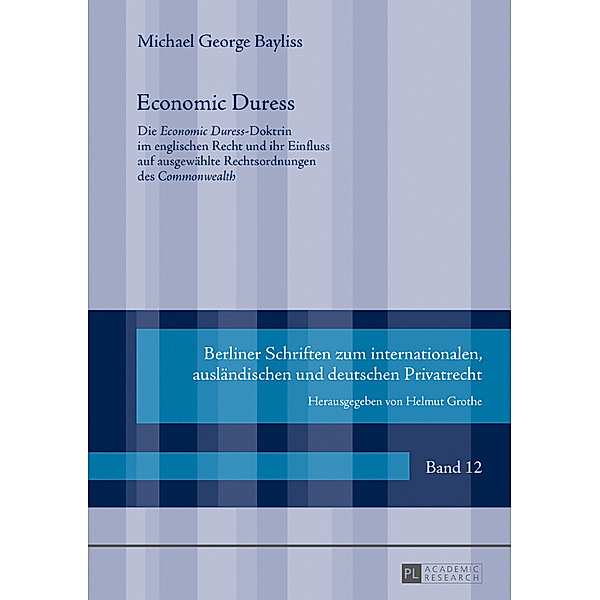 Economic Duress, Michael-George Bayliss