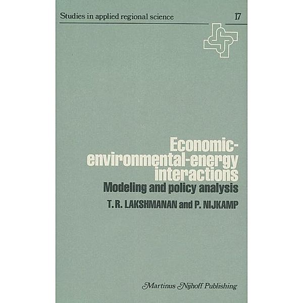 Economic-Environmental-Energy Interactions / Studies in Applied Regional Science Bd.17