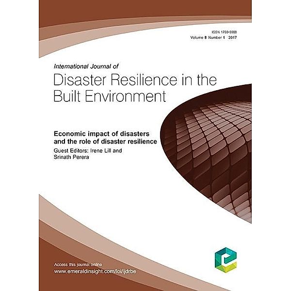 Economic impact of disasters and the role of disaster resilience