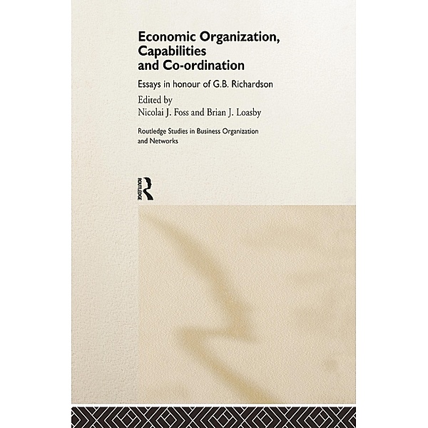 Economic Organization, Capabilities and Coordination