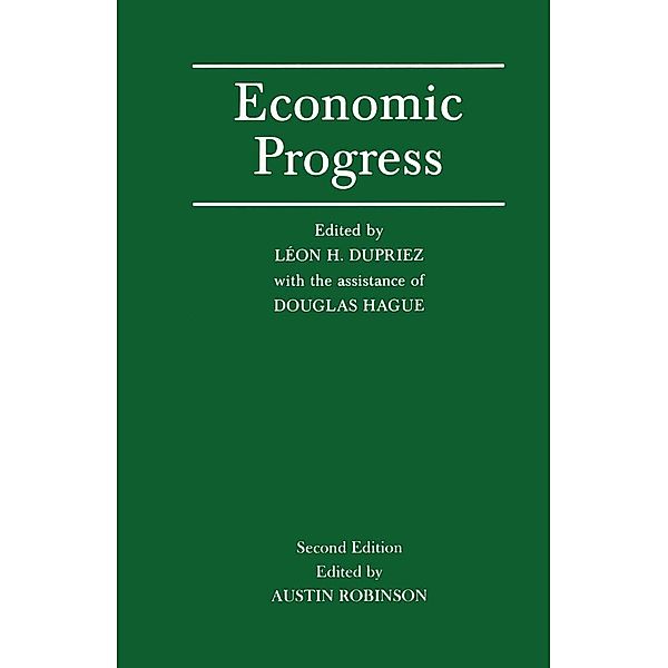 Economic Progress / International Economic Association Series