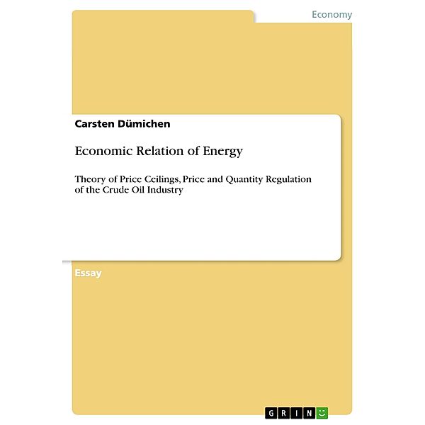Economic Relation of Energy, Carsten Dümichen