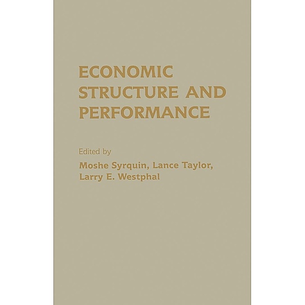 Economic Structure and Performance, Hollis B. Chenery