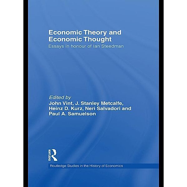 Economic Theory and Economic Thought