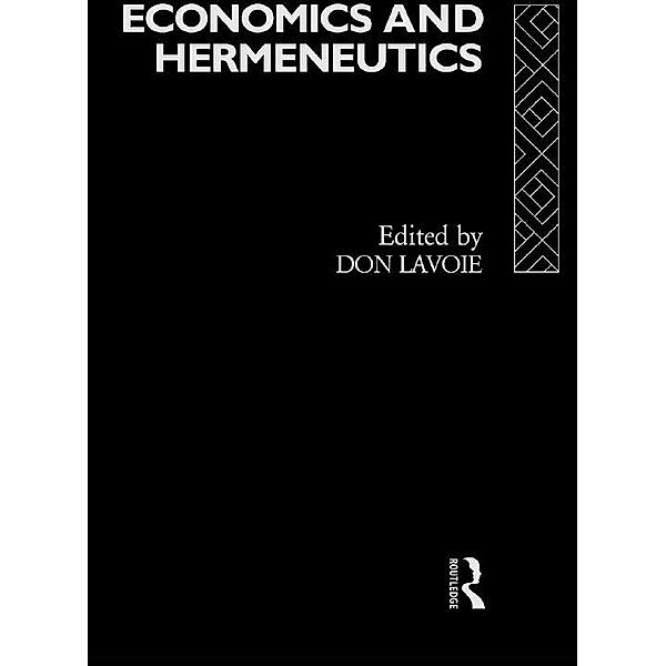 Economics and Hermeneutics
