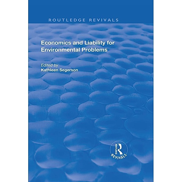 Economics and Liability for Environmental Problems