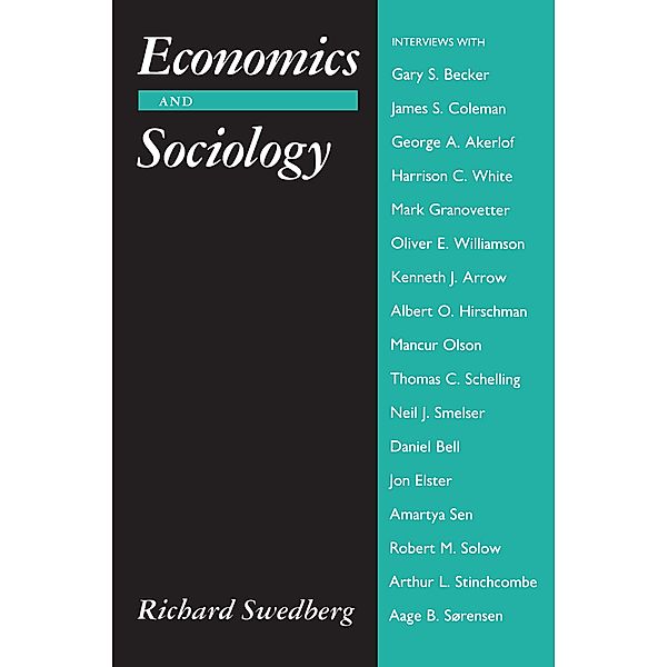 Economics and Sociology, Richard Swedberg