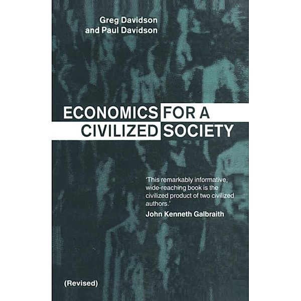 Economics for a Civilized Society, Greg Davidson, Paul Davidson