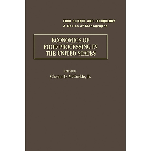 Economics of food processing in the United States