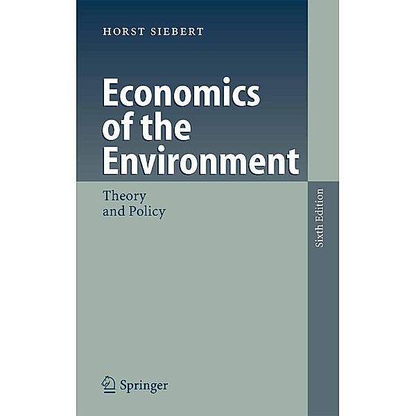 Economics of the Environment, Horst Siebert