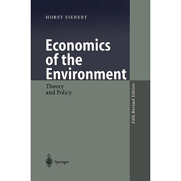 Economics of the Environment, Horst Siebert