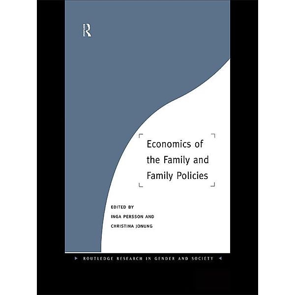 Economics of the Family and Family Policies