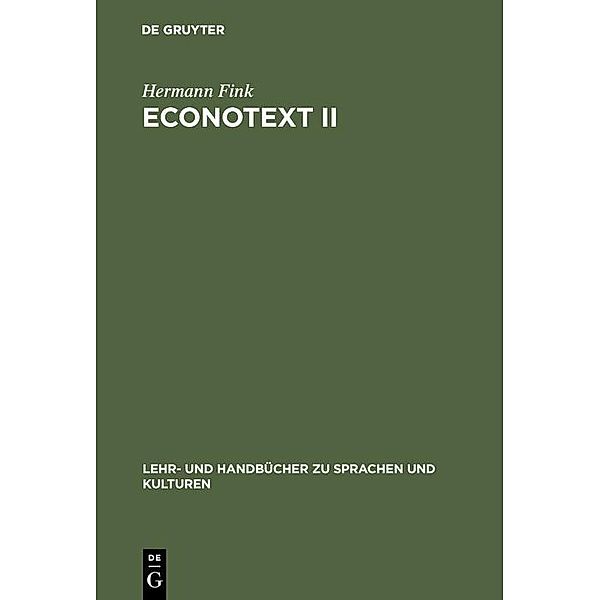 Econotext II / Jahrbuch des Dokumentationsarchivs des österreichischen Widerstandes, Hermann Fink