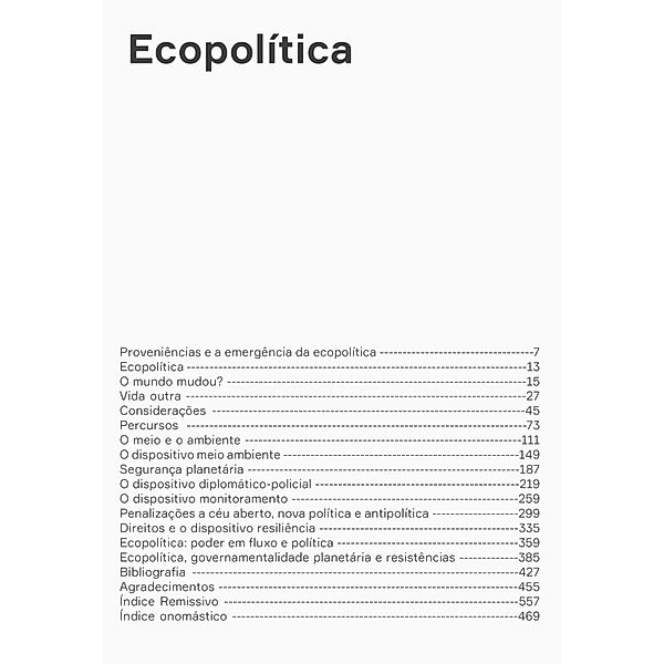Ecopolítica, Edson Passetti
