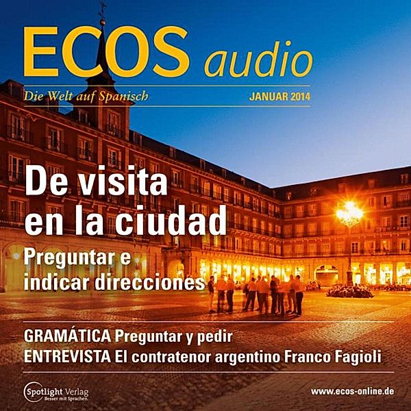 ECOS Audio - Spanisch lernen Audio - Wortschatz für die Städtereise, Covadonga Jiménez