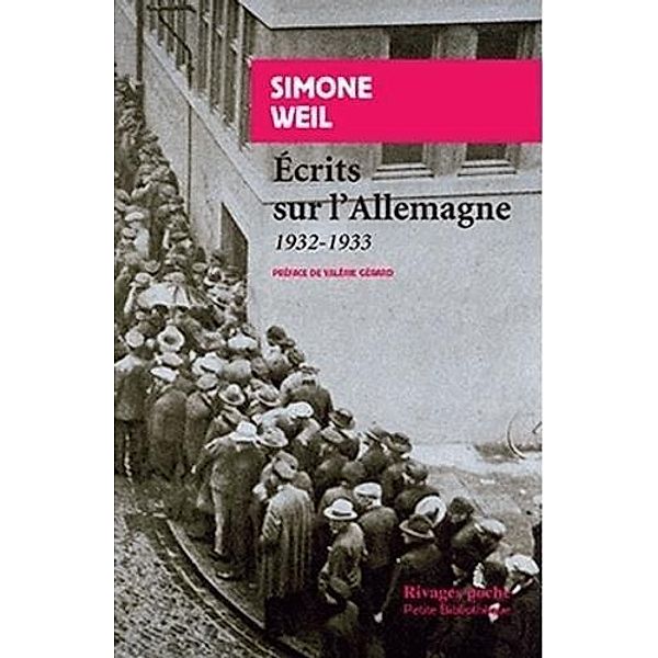 Ecrits sur l'Allemagne 1932-1933, Simone Weil