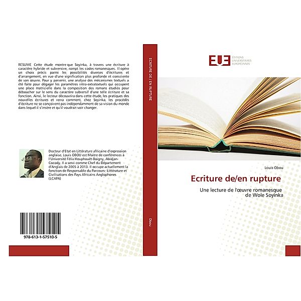 Ecriture de/en rupture, Louis Obou