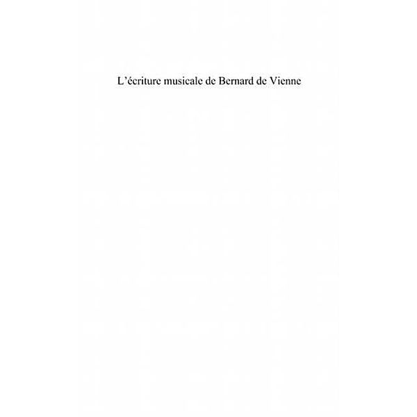 Ecriture musicale de Bernard de Vienne / Hors-collection, Joseph Delaplace