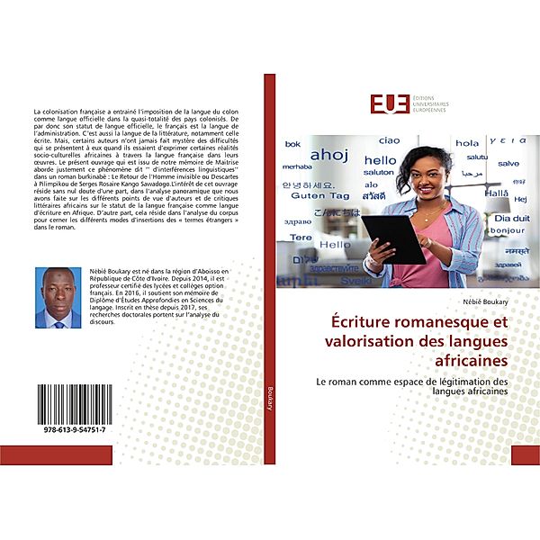 Écriture romanesque et valorisation des langues africaines, Nébié Boukary