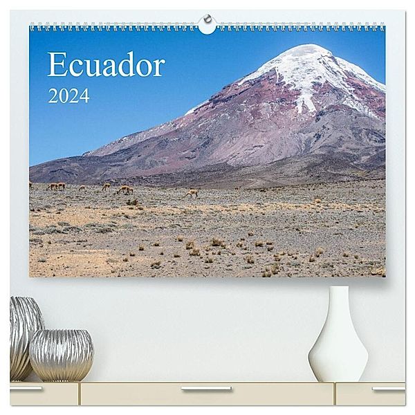 Ecuador (hochwertiger Premium Wandkalender 2024 DIN A2 quer), Kunstdruck in Hochglanz, Thomas Leonhardy