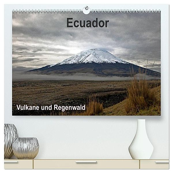 Ecuador - Regenwald und Vulkane (hochwertiger Premium Wandkalender 2024 DIN A2 quer), Kunstdruck in Hochglanz, Akrema-Photography, Neetze