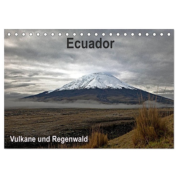 Ecuador - Regenwald und Vulkane (Tischkalender 2024 DIN A5 quer), CALVENDO Monatskalender, Akrema-Photography, Neetze